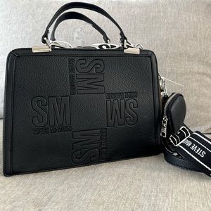 STEVE MADDEN Black BMATEO Crossbody Bag